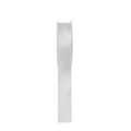 Ruban 10MM en satin double face BLANC - la bobine de 25 mètres