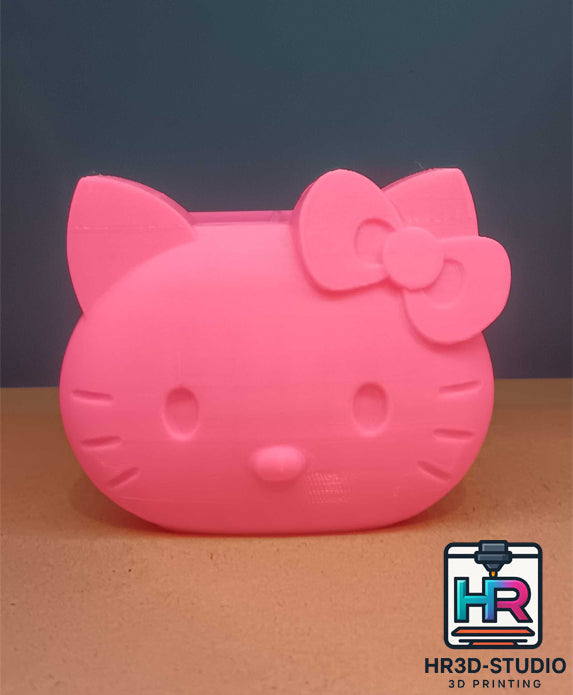 Porte-crayon Hello Kitty – Rose – Impression 3D