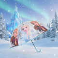 Parapluie transparent pour enfants Disney La Reine des Neiges Étoiles Ø72 cm