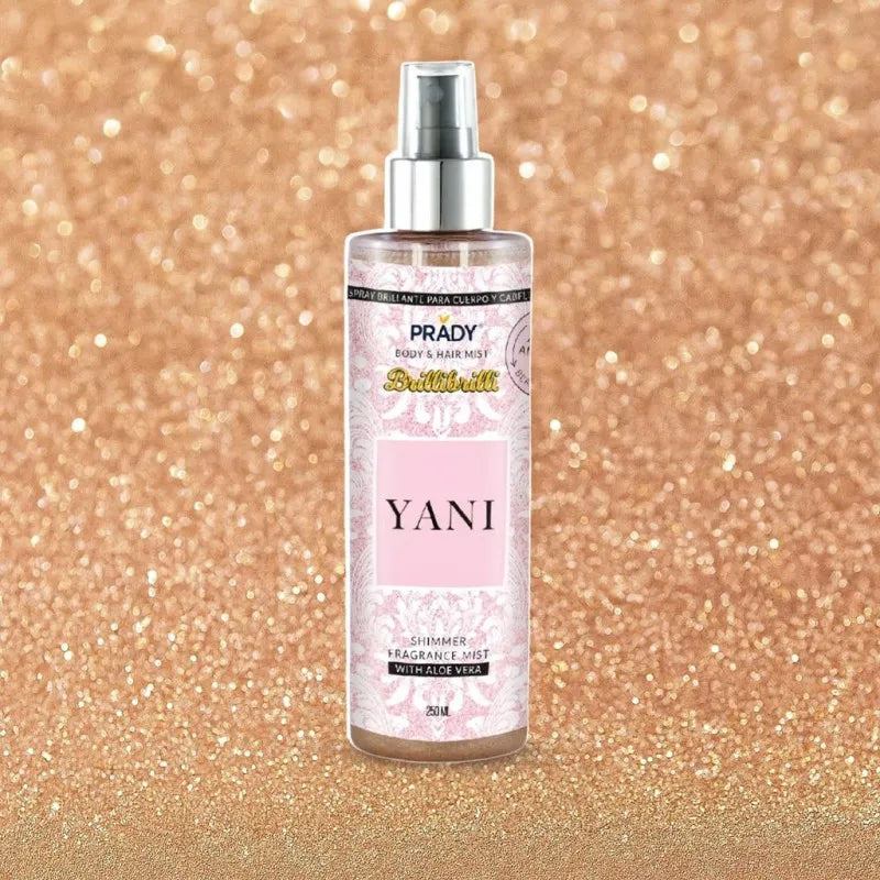 BRUME SCINTILLANTE CORPS ET CHEVEUX YANI YARA 250ML