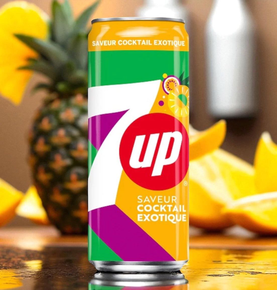 7UP Cocktail Exotique 330ML