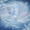 Brosse à cheveux Elsa de La Reine des Neiges de Disney, 21 cm