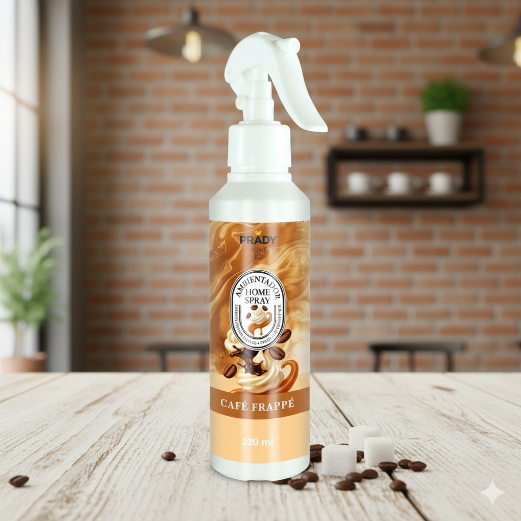 DÉSODORISANT SPRAY CAFE FRAPPE 220ML. PRADY