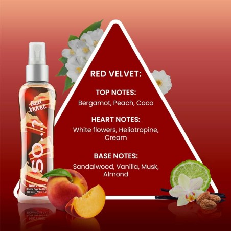 Brume Parfumée Red Velvet 100mL - So..? Fragrance