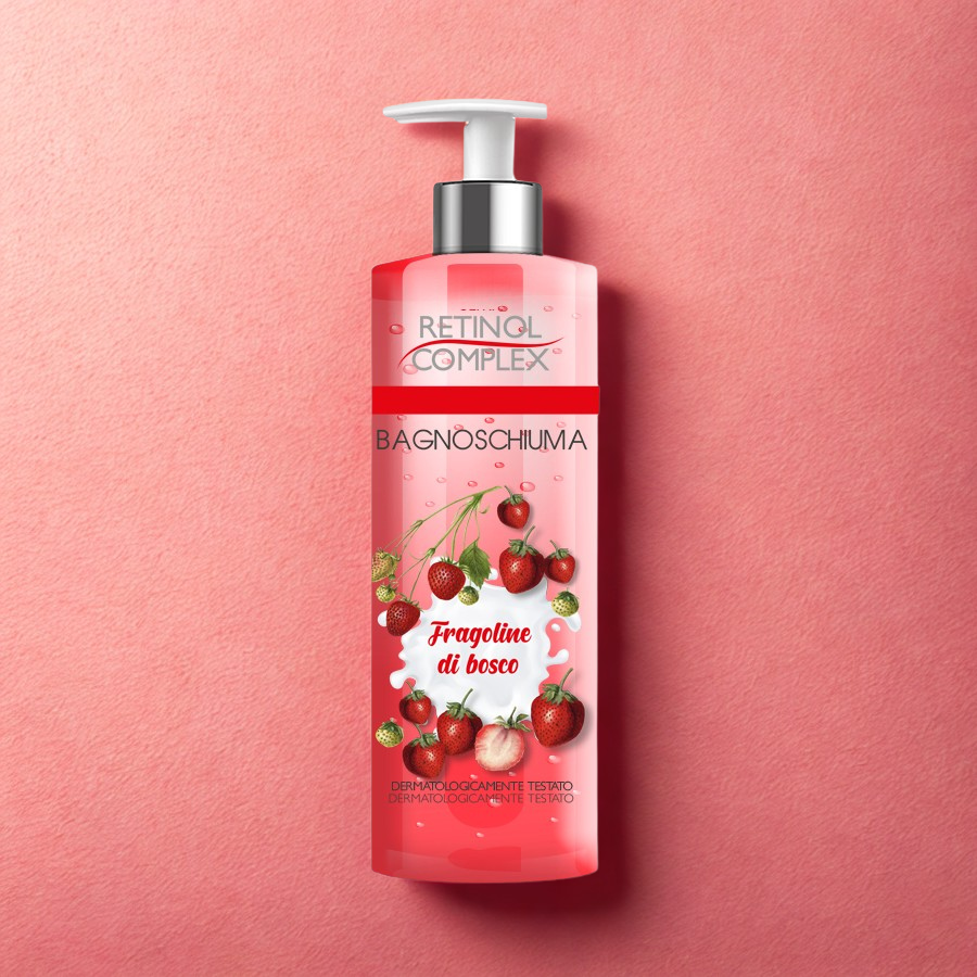 GEL DOUCHE & BAIN FRUITS DES BOIS 500ML. RETINOL COMPLEX