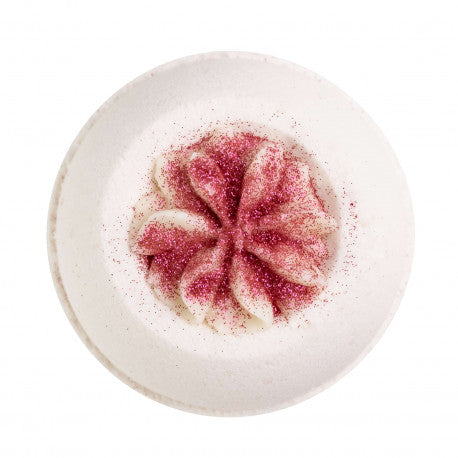 Boule effervescente pour le bain "COOKIES AND CREAM" 190g,senteur cookies