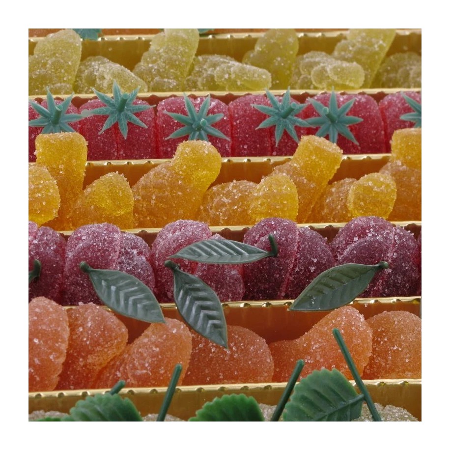 Pâtes de fruits extra en forme de fruits - 1kg