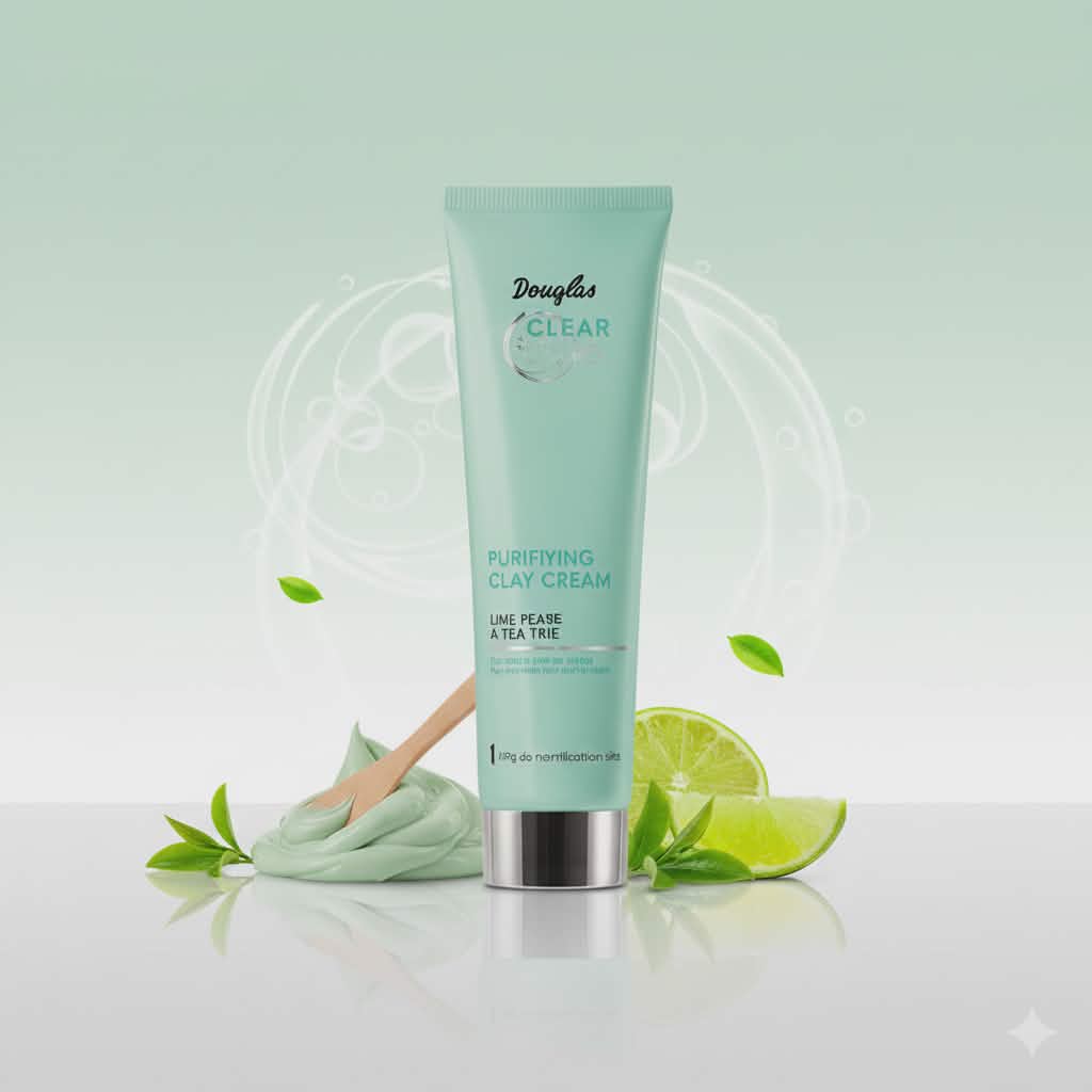 CREME NETTOYANTE VISAGE A L'ARGILE 100ML. DOUGLAS