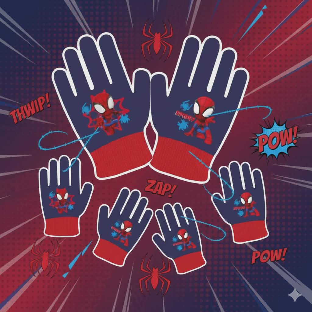 Gants Spiderman Spidey pour enfants