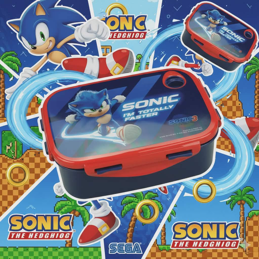 Boîte à sandwich Sonic le Hérisson