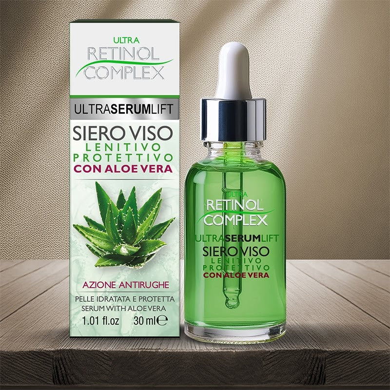 SERUM VISAGE PROTECTION ET ANTI ÂGE ALOE VERA RETINOL COMPLEX 231