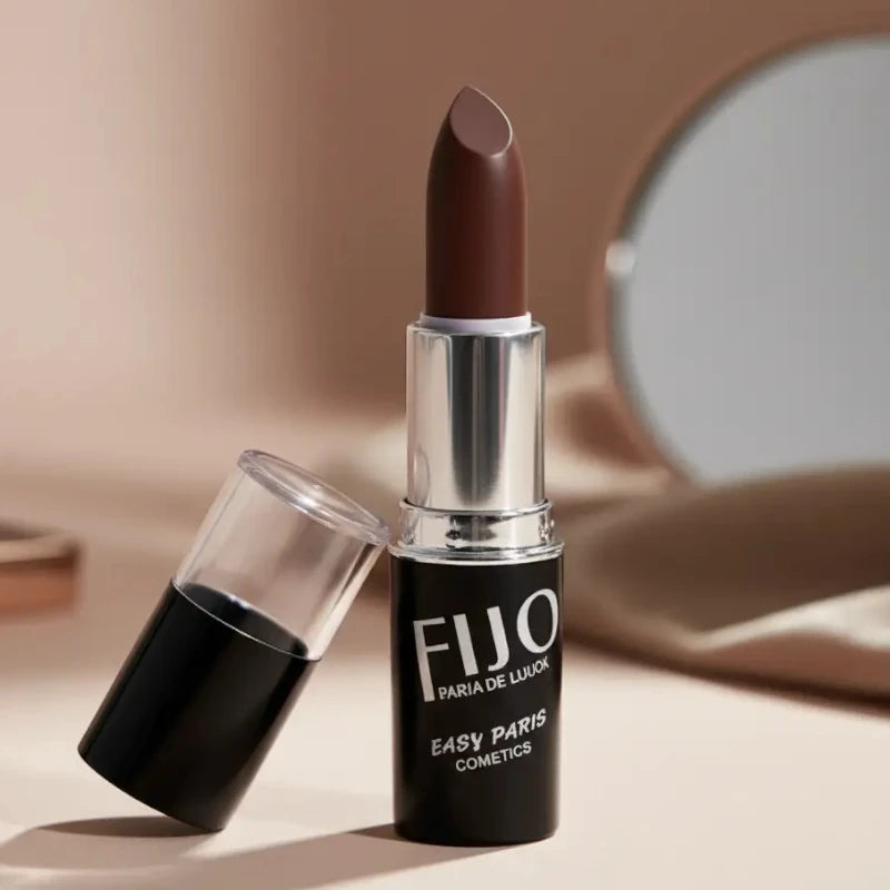 Rouge à Lèvres Fixe (Teinte Marron Intense) – Le Must-Have Tendance 24H !
