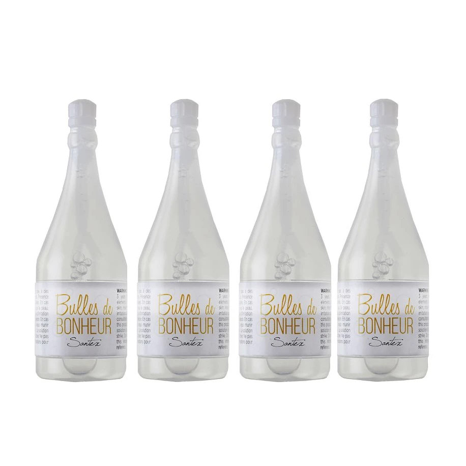 Bulles de savon Champagne - 4 pièces