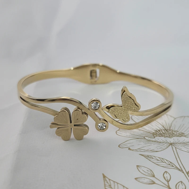 Bracelet Rigide en Acier Inoxydable – Collection Haute Finition