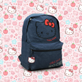 Sac d'école Hello Kitty en denim, 39 cm
