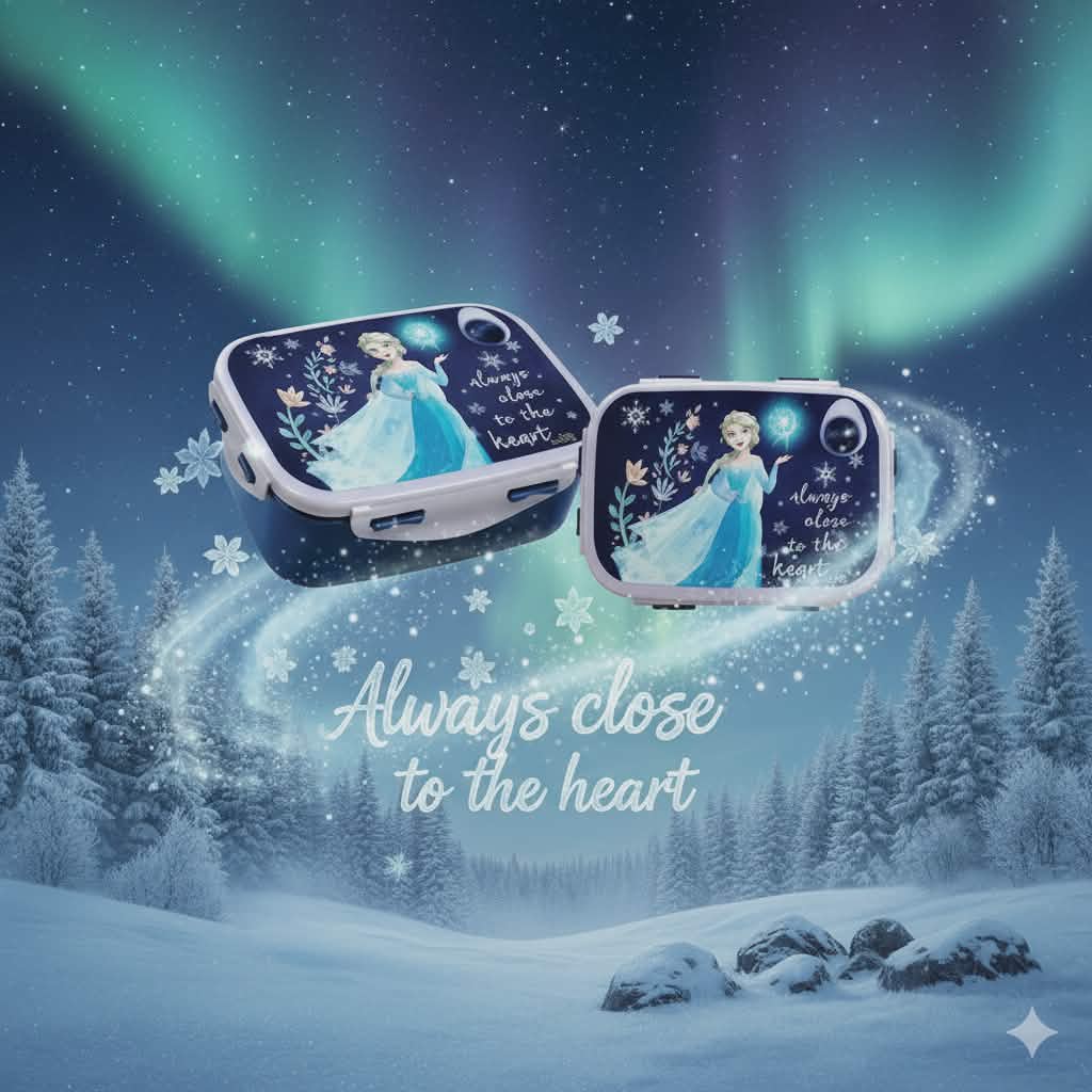 Boîte à sandwich Disney La Reine des Neiges « Au plus près du cœur »