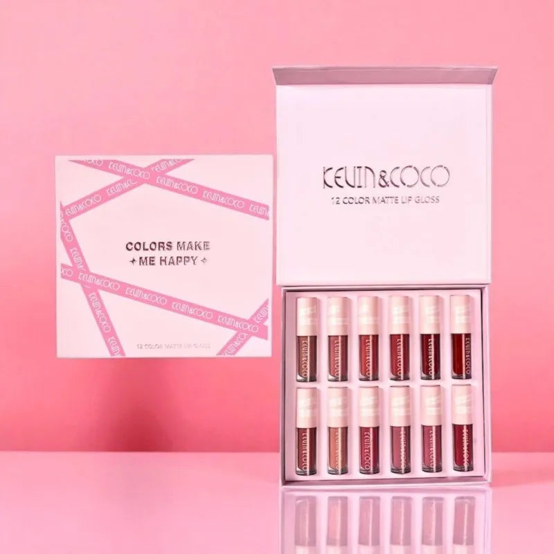 COFFRET DE 12 GLOSS LUXURY KEVIN & COCO KC230005