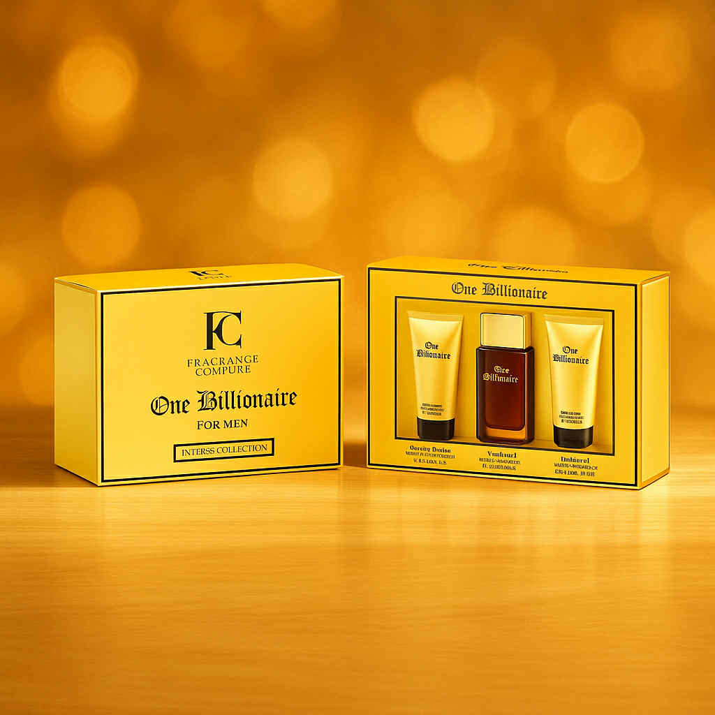 Coffret 3 pièces One Billionaire - Fragrance Couture