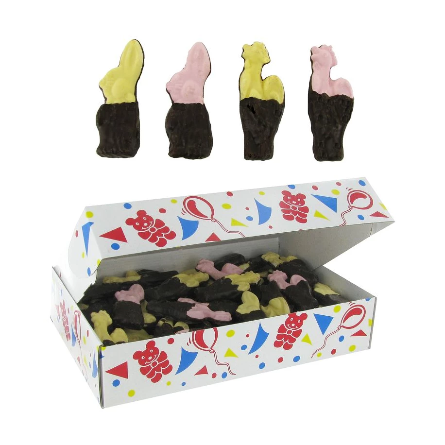 Guimauves mi-chocolatées noir - 1kg