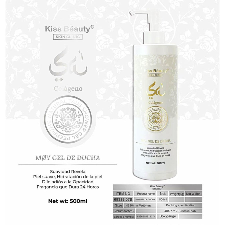 GEL DOUCHE AU COLLAGÈNE ARABES ESENCE 500ML. KISS BEAUTY