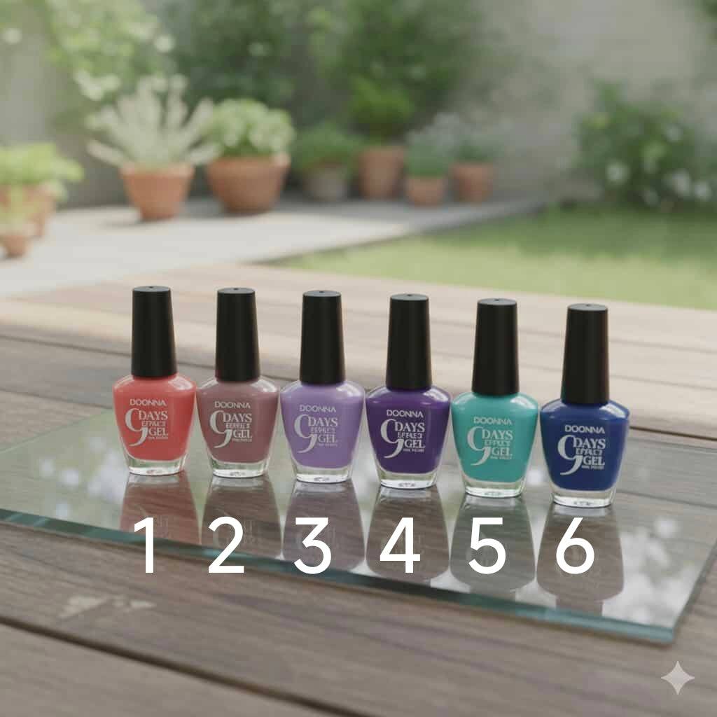 VERNIS A ONGLES- EFFET GEL 9 JOURS - D'DONNA - 14910