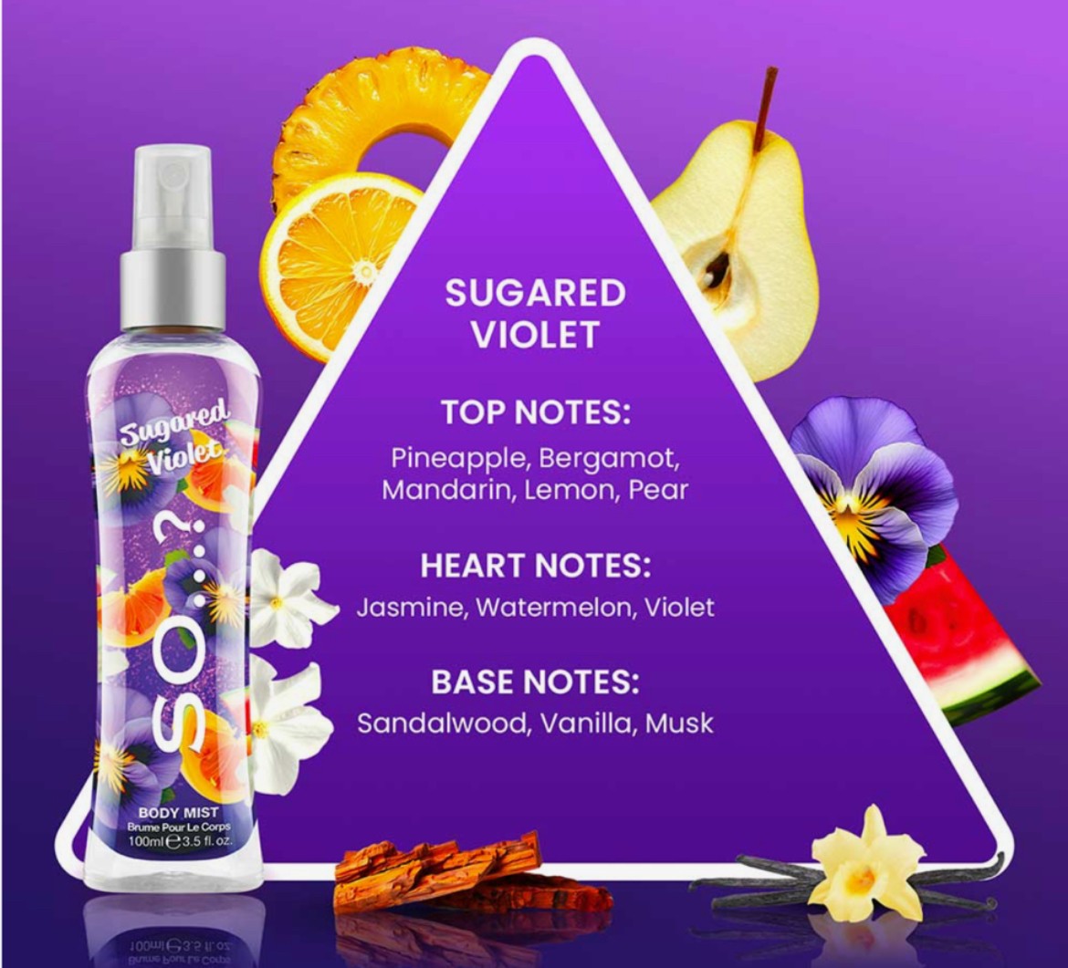 Brume violette sucrée 100mL - So..? fragrance