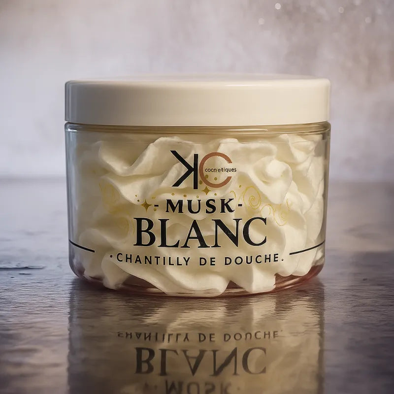 Chantilly de douche Musk Blanc - Kcosmetique