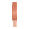 Ruban 15MM en organdi CORAIL - la bobine de 20 mètres