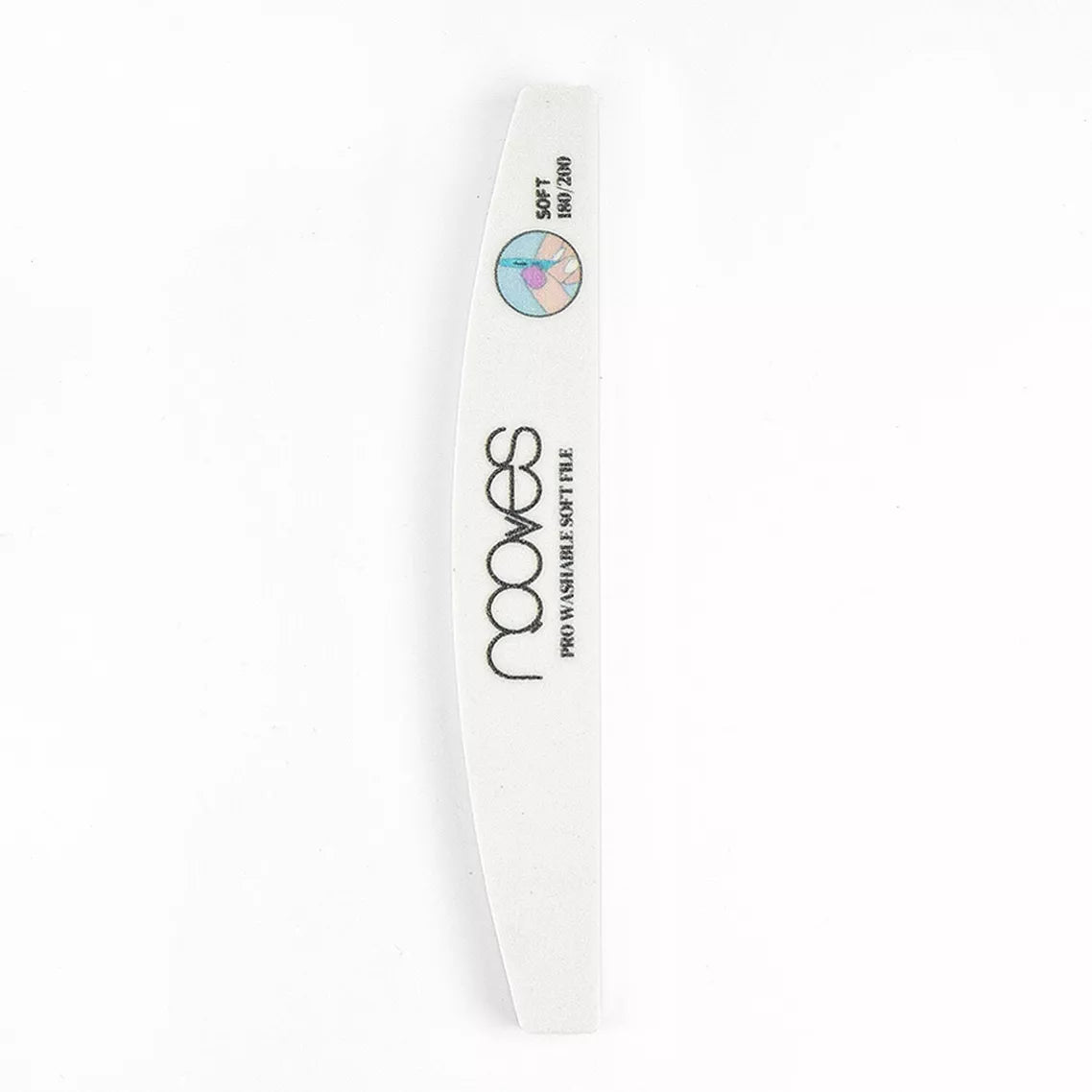 Lime à ongles professionnelle NOOVES 180/200 - NOOVES