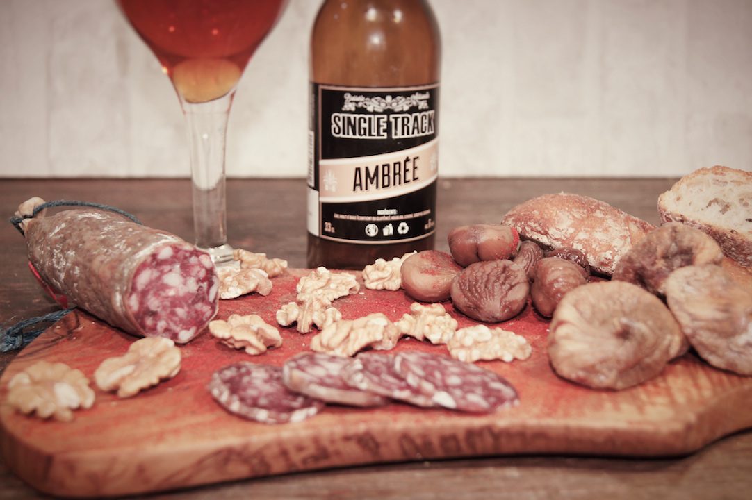 Saucisson campagnard (noix, figues et châtaignes)