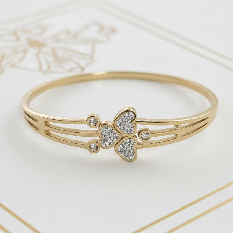 Bracelet Rigide en Acier Inoxydable – Collection Haute Finition